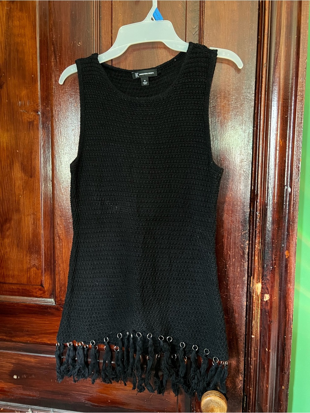 Knit Fringe Top
